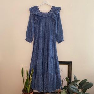 Gables Dress / Midblue California Wildflow…